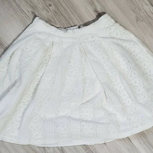 Forever 21 Skirts Forever Skater Circle Skirt Lace Crochet